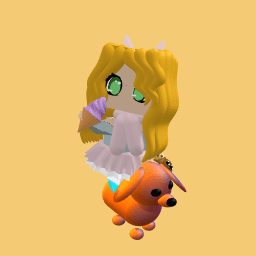 Me and Luna is in the baket and i’m ridiing on ocy