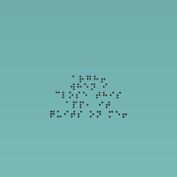 Message in braille