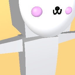 White cat mouse (inspired by roblox)