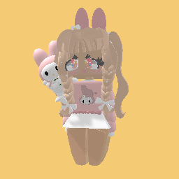 My melody outfit😭