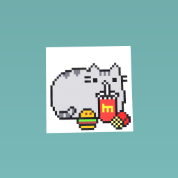 Pusheen at macdonalds