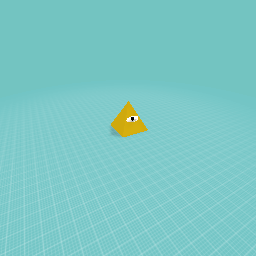 its the illuminati triangle