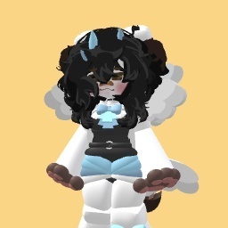 Nori's Angel Pup Outfit ミ☆ (Eye colour updated)