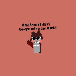 Monkey like be drawn.