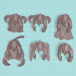 ♡~ My hair designs ~♡