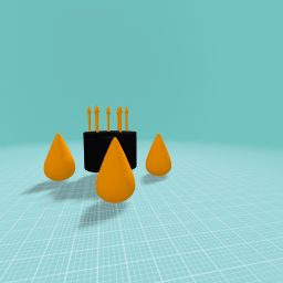 Fire! fire! burnt cake!