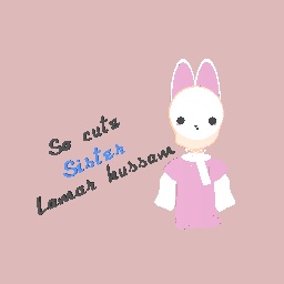 Lamar hussam little rabbit :)    (: