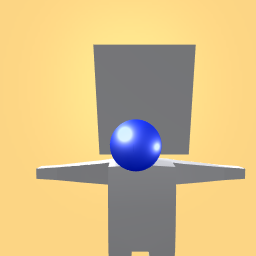 Copy of bubble gum ball because it was not on the mouth