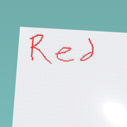 This is just a red thingy