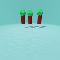 the three floting trees