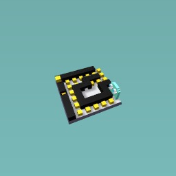 Pacman maze with no pacman