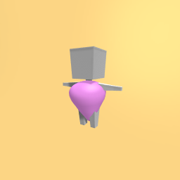 Weird dress and backpack