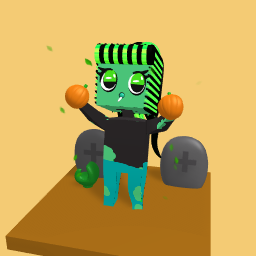 halloween zombie girl