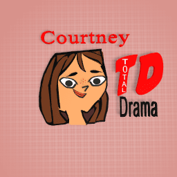 Courtney Total drama! (flat)