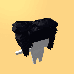 Curly FelicityBat hair!