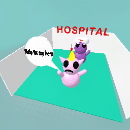 unicorn's horn is fixed!