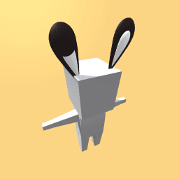 black bunny ears