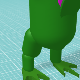 Two legged amphibian