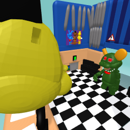 Golden freddy vs springtrap