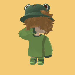 Cute little boy frog 0w0!!