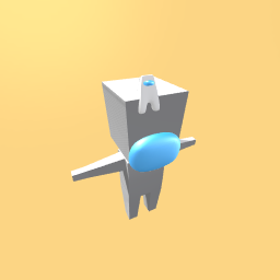 Visor and mini white crewmate