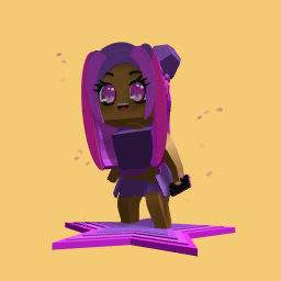 Pink and purple girl
