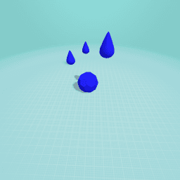 riandrops coming towards the gemstone