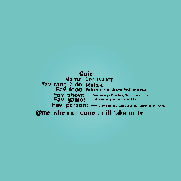 Quiz made by @Zaxs33