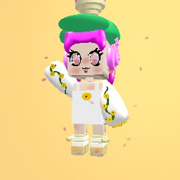 I made this hair!Title girl in the icecream store
