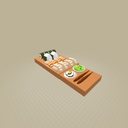 Plato de sushi