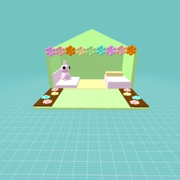 Floral hut