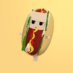 Issythepotato this hotdog outfit is amazing >.<