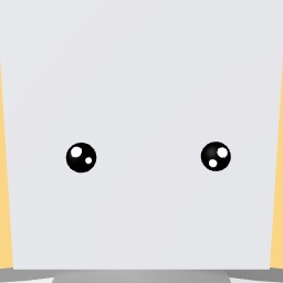 Cool shiny eyes without eyelashes