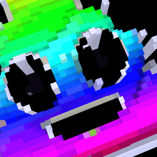 Rainbow poo emoji