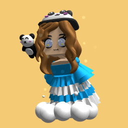 cute panda girl