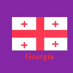 Georgia Flag (Country)