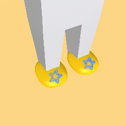 Yellow Shoes With Stars