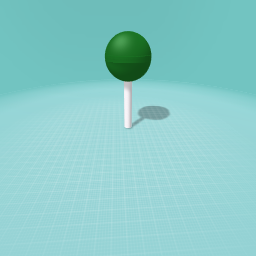 Green apple lollipop