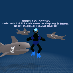 Harmless sharks