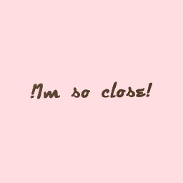 Im so close to 40 followers!