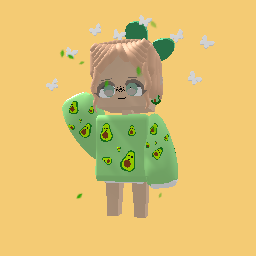 Avocado girl#100 likes and free!
