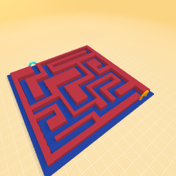 Maze red so simple