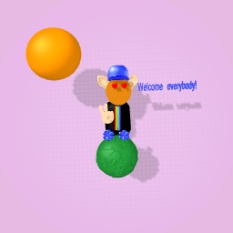 The welcome mascot!!!
