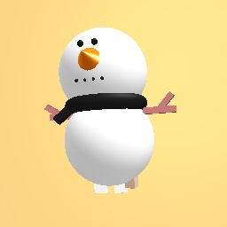 Weirdo snowman