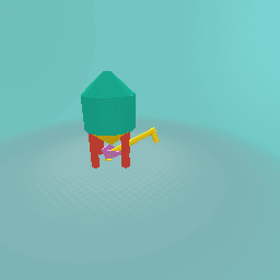 grain aurger and silo