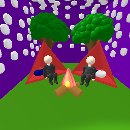 Camping In the woods