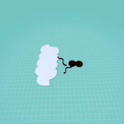 cool cute carm plat with black stuff