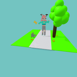 Monika’s taking a walk