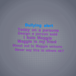 Bullying Alert