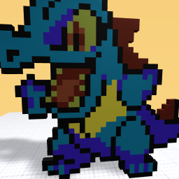 2D totodile